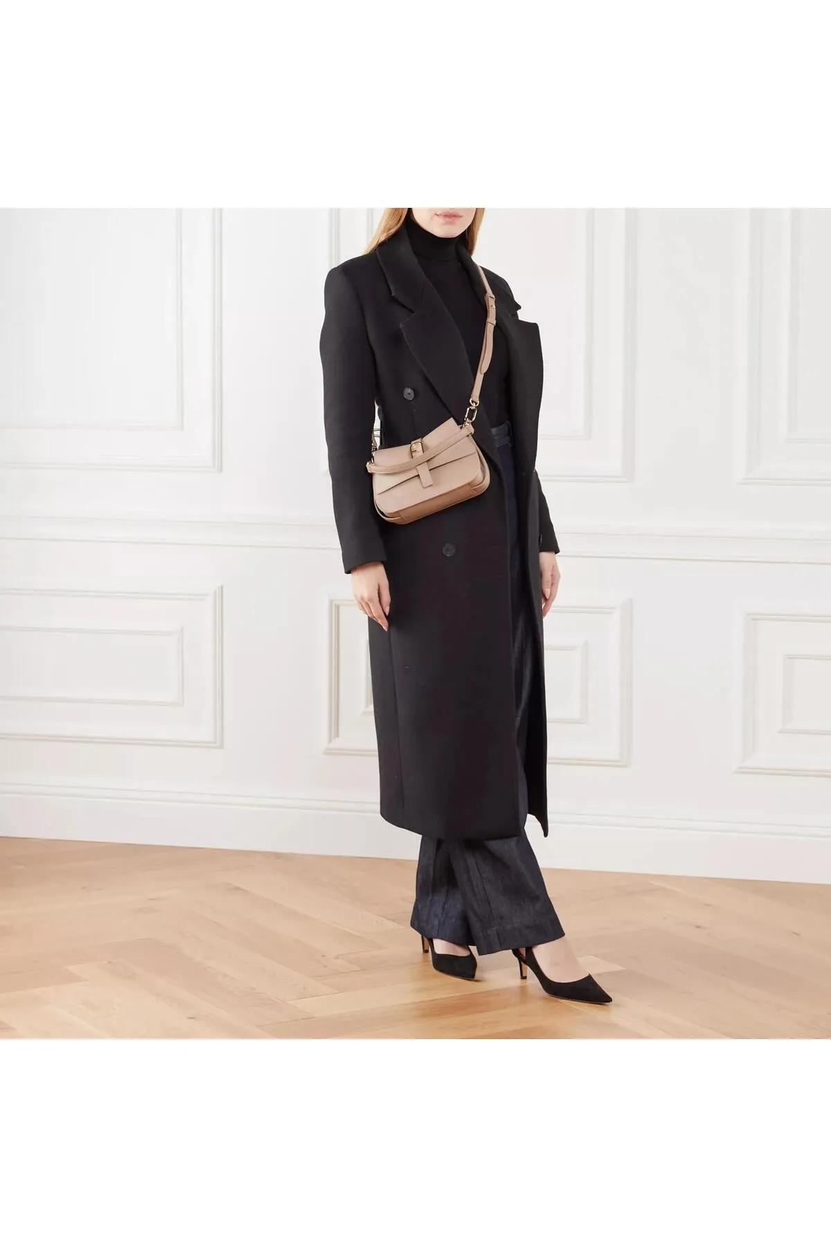 FURLA  Flow Mini Top Handle Greige