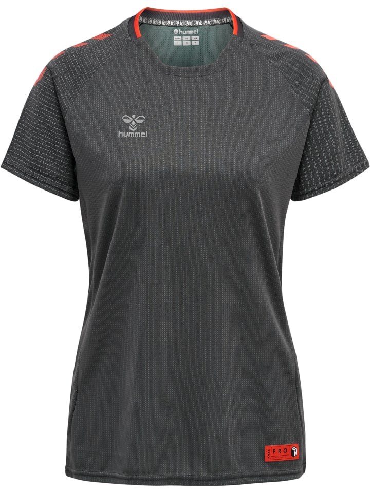 Hummel Hummel T-Shirt Raglanärmel Hmlpro Multisport Damen in FORGED IRON/QUIET SHADE günstig kaufen