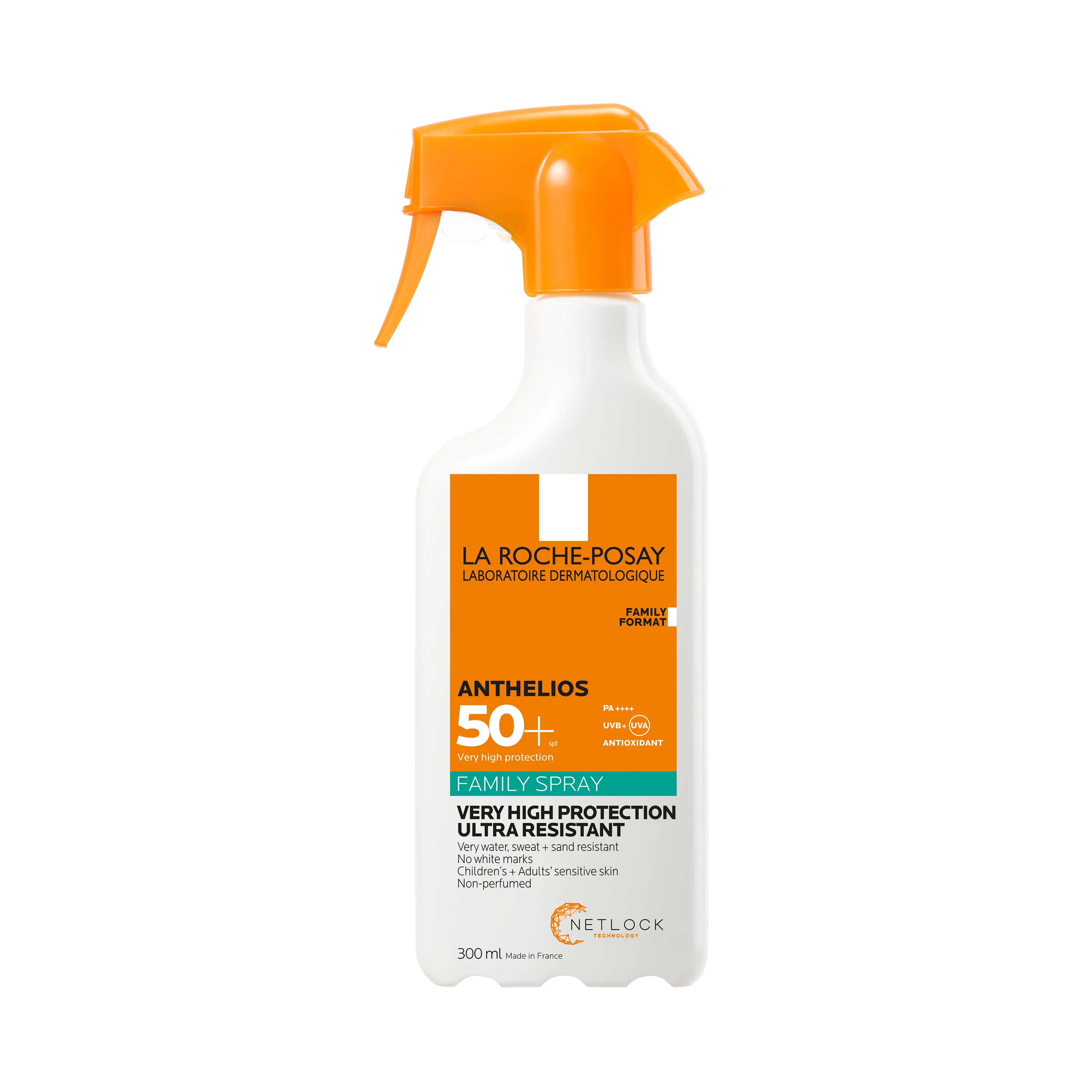 Anthelios Family Spray SPF50+ Illatmentes - Magas védelemmel ellátott testre való napozó spray.
