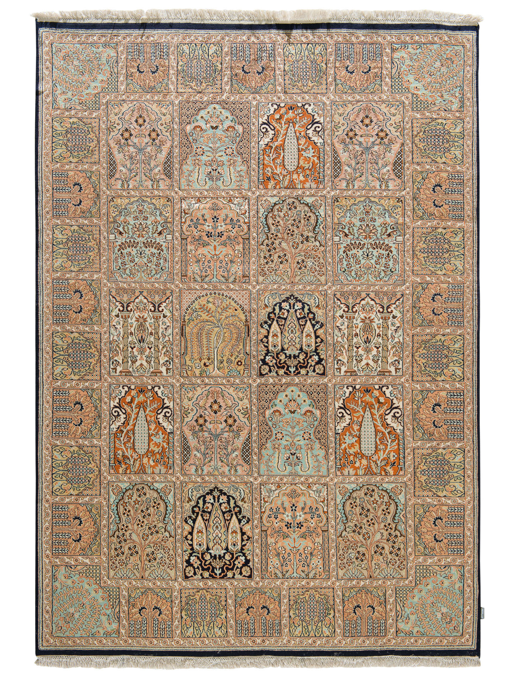 Kaschmir Seide 18/18 ca. 150 x 214 cm, Unikat / Einzelstück