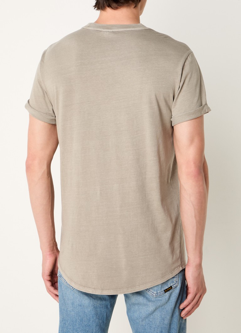 Tricou G-Star RAW Lash din bumbac organic cu logo brodat