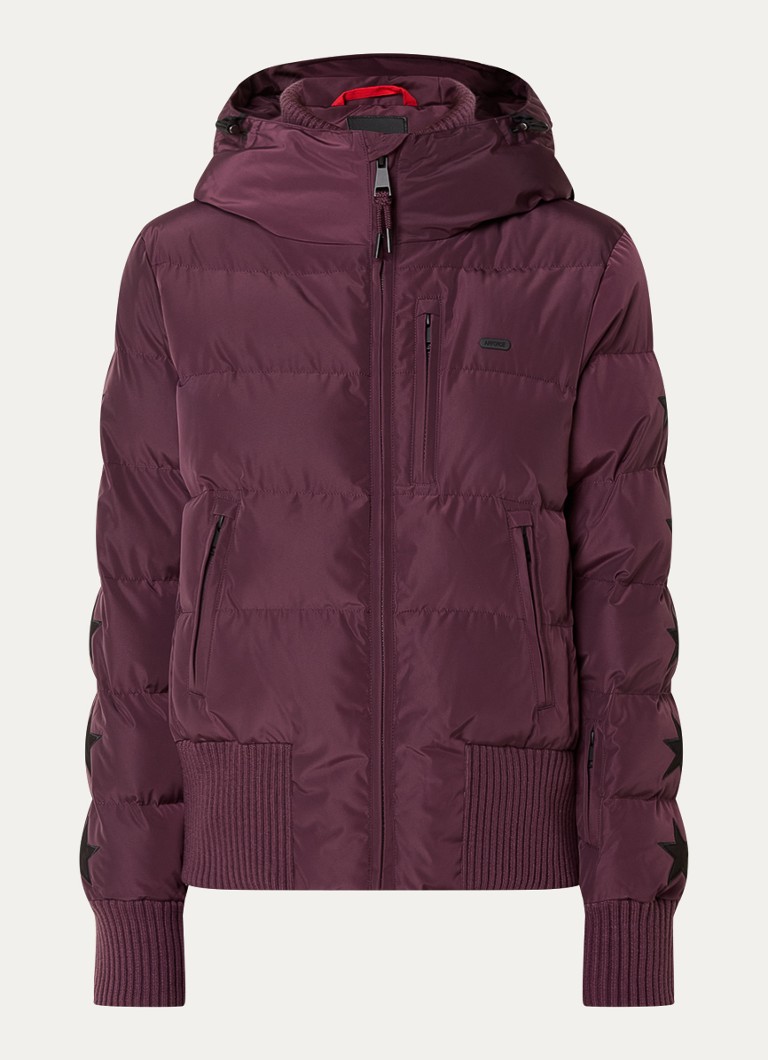 Airforce Taos Ski Jacket with Zipper Pockets and Hood