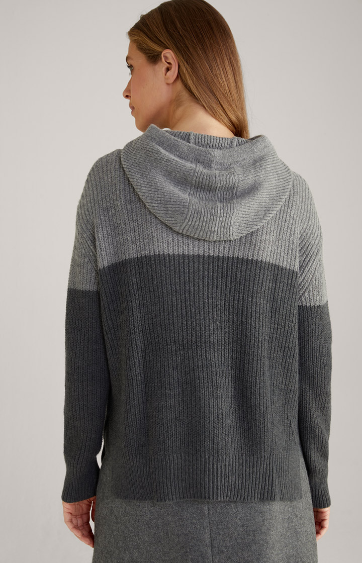 Pullover Kaarin in Grau/Anthrazit