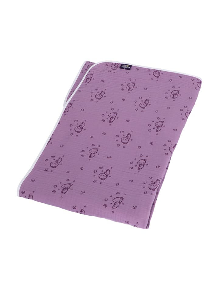 Sterntaler Babydecke Musselin Schlummerhase in lila günstig kaufen onesize