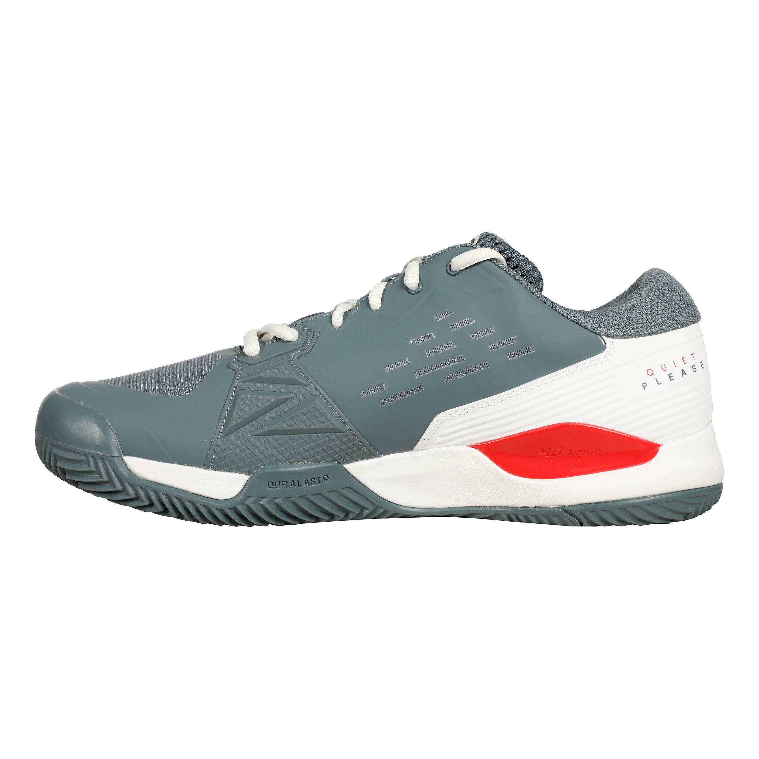Rush Pro Ace Quiet Please Sandplatzschuh Herren - Grau, Orange