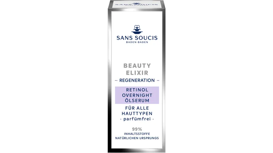SANS SOUCIS Beauty Elixir Retinol Overnight Ölserum 15 ml