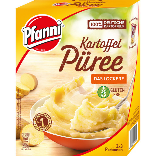 Pfanni Kartoffel Püree das Lockere 3x80G