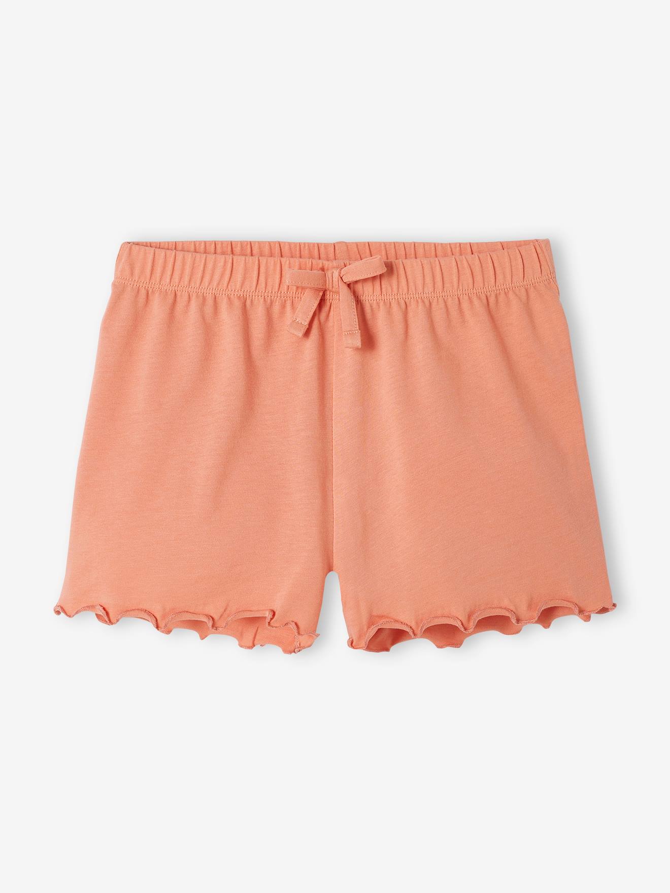 Lot de 2 shorts de pyjama fille rose