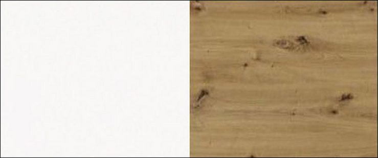 Feldmann-Wohnen Sockelblende Arezzo, 60cm Front- und Sockelfarbe wählbar grifflos vollintegriert