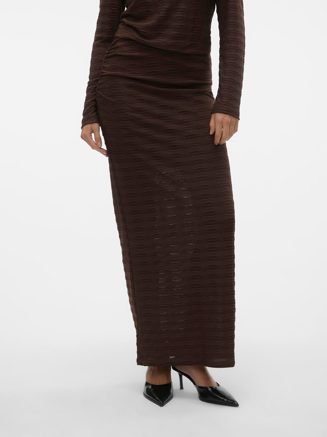 VMLALA Hohe Taille Langer Rock