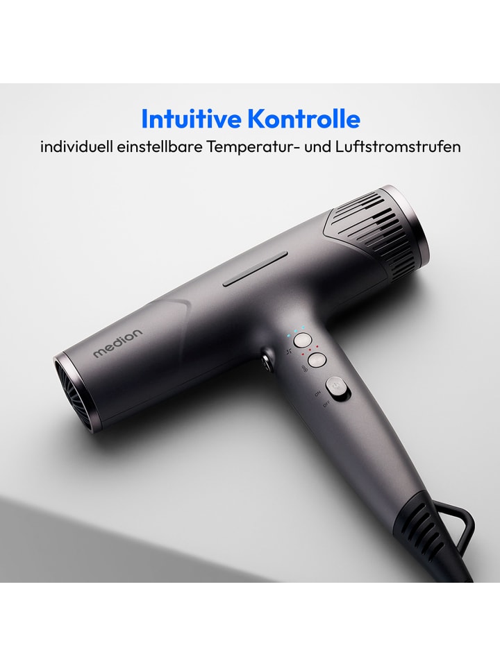 Medion Haartrockner LIFE HD2 in grau günstig kaufen onesize