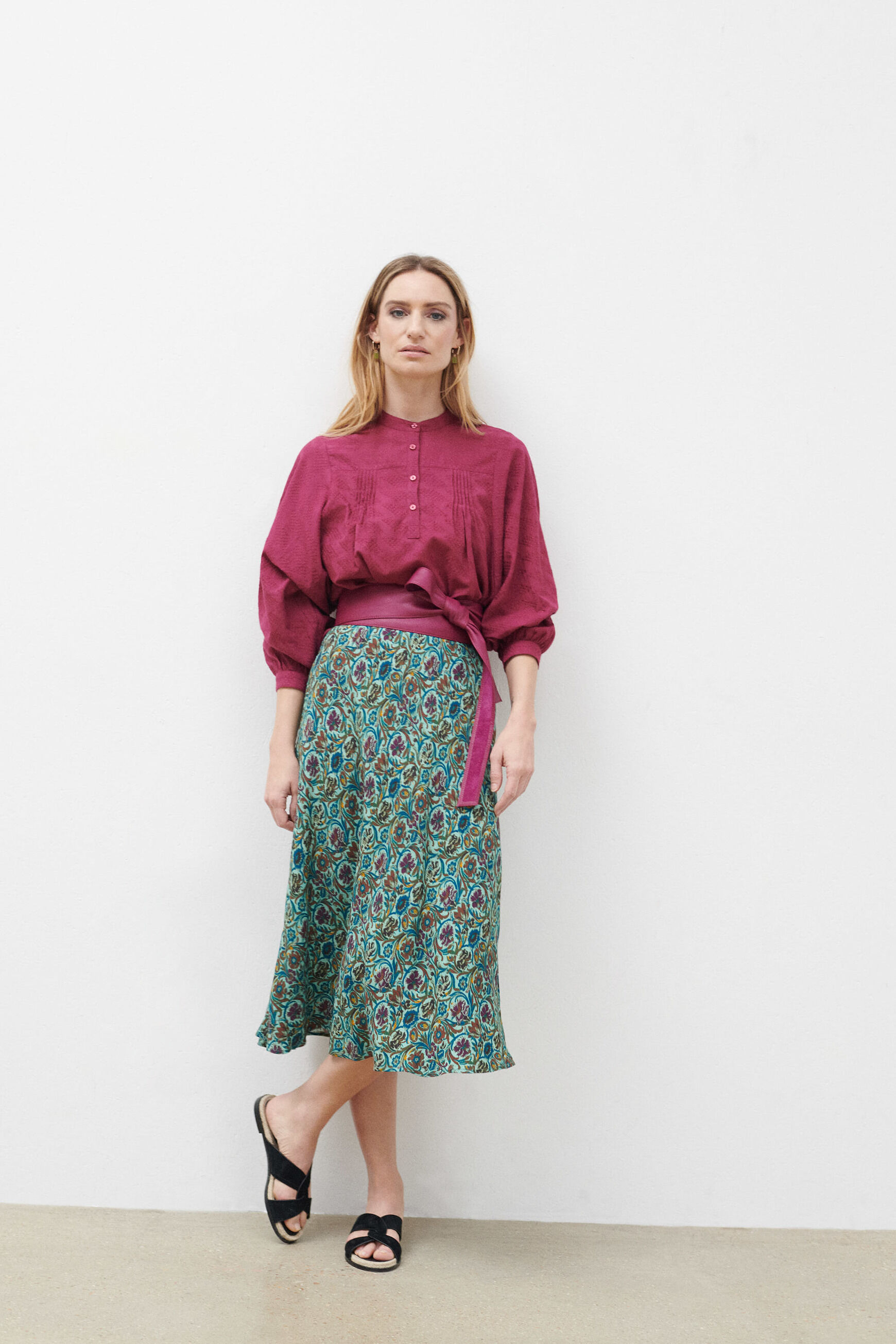 chemise celestine prune femme