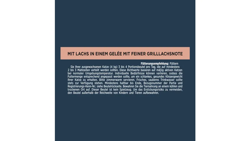 PURINA GOURMET Perle Genuss in Gelee mit Lachs 85 g
