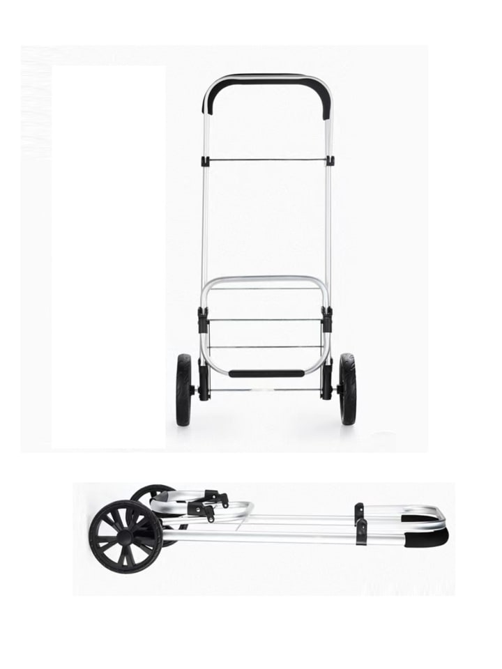 Cheffinger 40L Einkaufswagen Trolley in Schwarz günstig kaufen 40