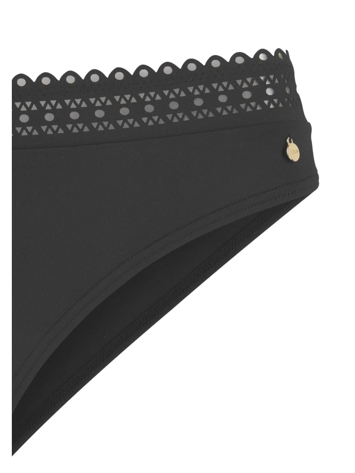 s.Oliver Bikini-Hose in schwarz günstig kaufen