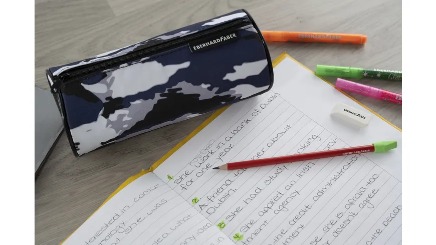 EBERHARD FABER  Jumbo Faulenzerrolle Camouflage sortiert