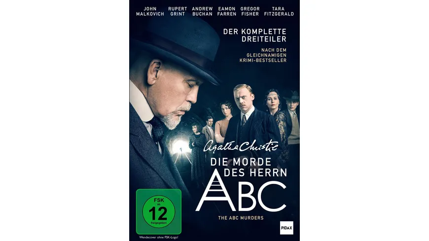 Agatha Christie: Die Morde des Herrn ABC / Starbesetzte Neuverfilmung des Hercule Poirot-Romans mit John Malkovich