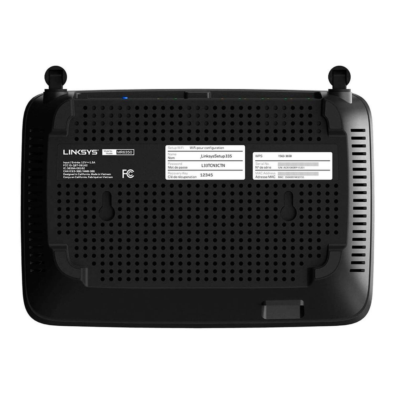 trends4cents Linksys MR6350 Dual-Band Mesh-WiFi 5-WLAN-Router (AC1300) Internet Netzwerk