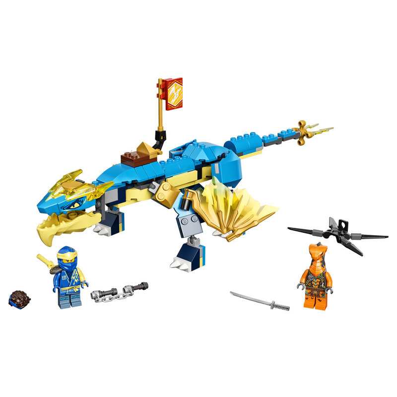 71760 Le dragon du tonnerre de Jay Évolution LEGO Ninjago