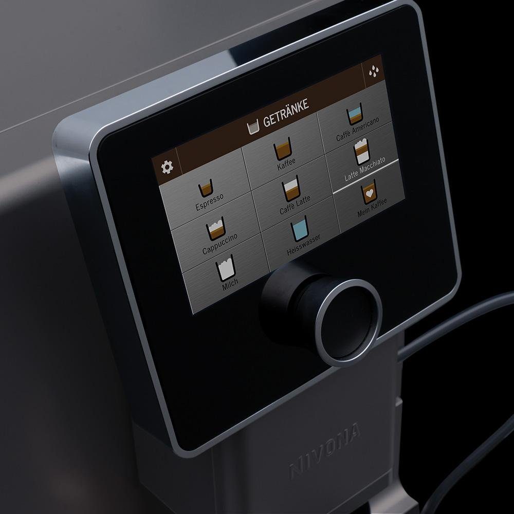 Nivona Kaffeevollautomat NICR 970, ECO-Modus, Nivona App, Tassenbeleuchtung, Wassertankbeleuchtung