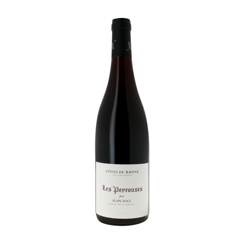 Côtes du Rhône Syrah les Peyrouses 2021 - Côtes du Rhône - Rhône - Alain Voge (75CL.)