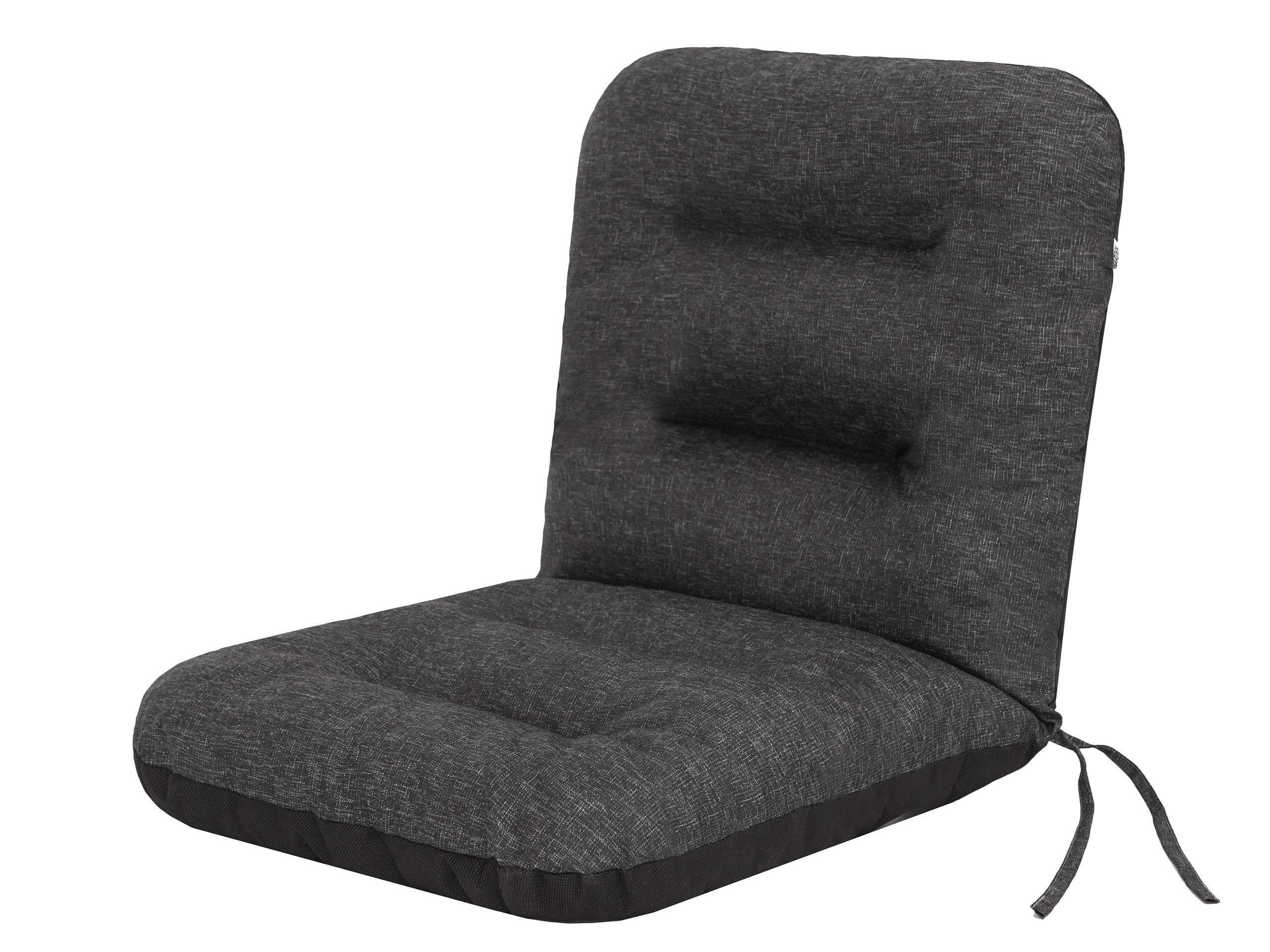 Bjird Stuhlkissen Gartenstuhlauflage Sitzkissen 96x48x7 cm, 7cm dicke Polsterauflage für Gartenstuhl / Niedriglehner