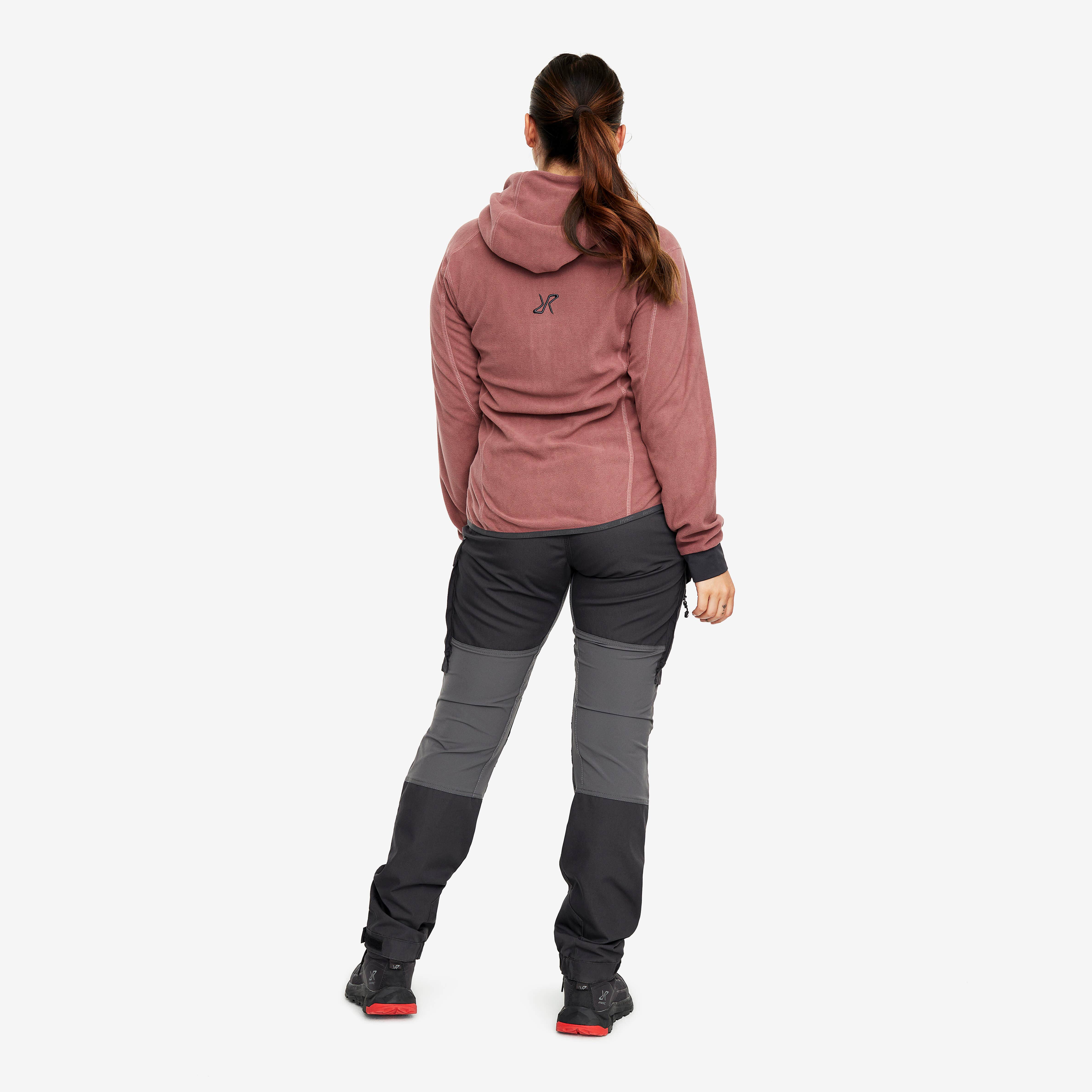 Trekker Hoodie Femme Vintage Rose