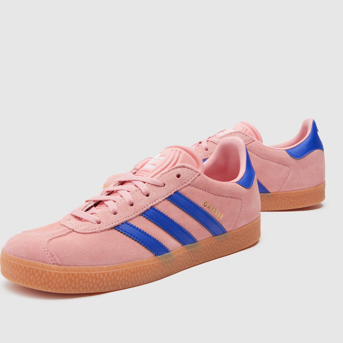 adidas rosa Gazelle flickor ungdomsskor