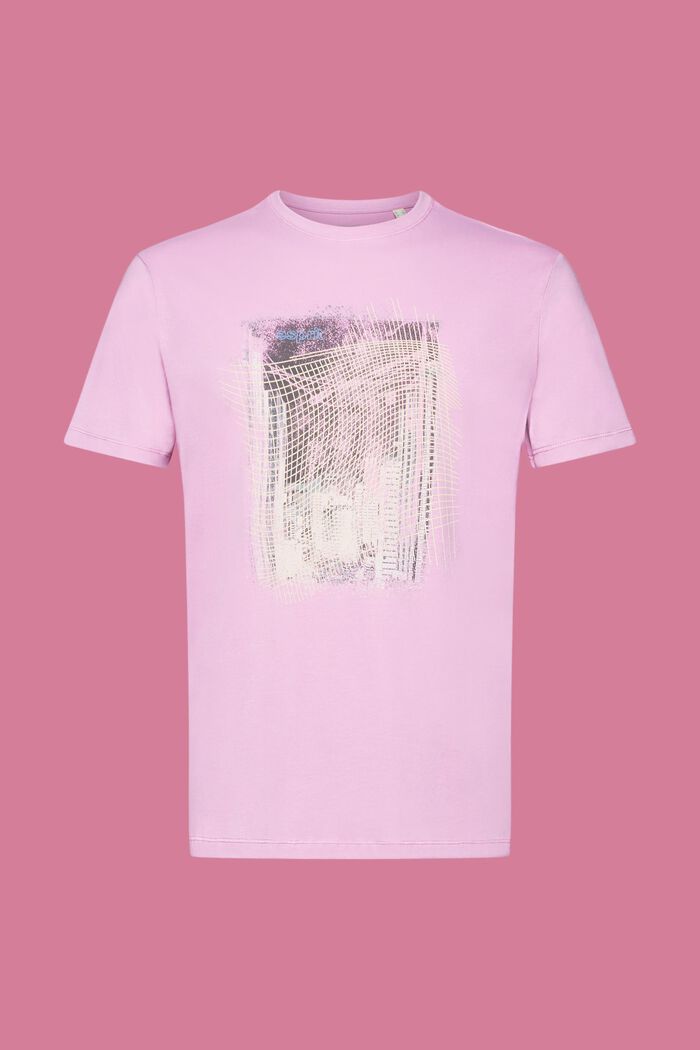 Print-T-Shirt aus nachhaltiger Baumwolle
