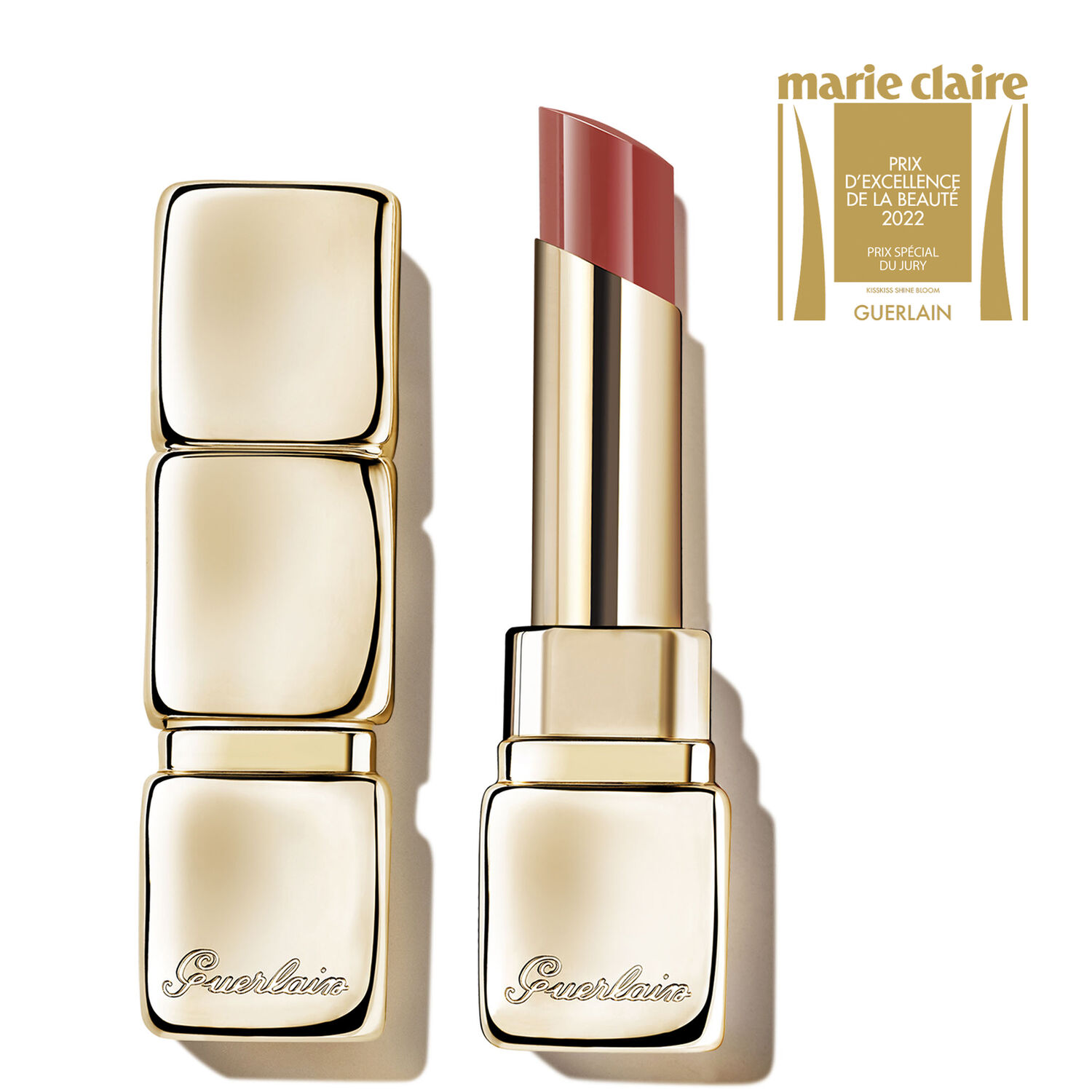 Guerlain KissKiss Shine Bloom Rouge à Lèvres soin floral hydratant 24H