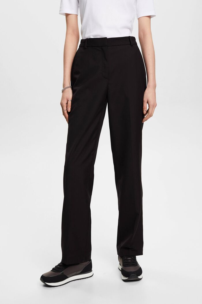 High-Rise-Hose mit weitem Bein