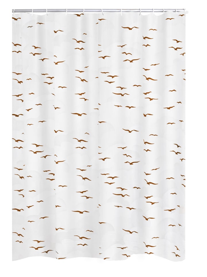 RIDDER Duschvorhang Folie Sylt beige günstig kaufen