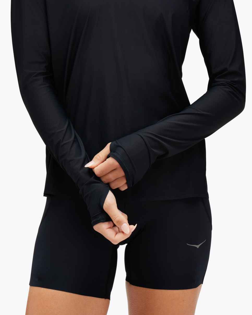 Airolite Run Long Sleeve Black