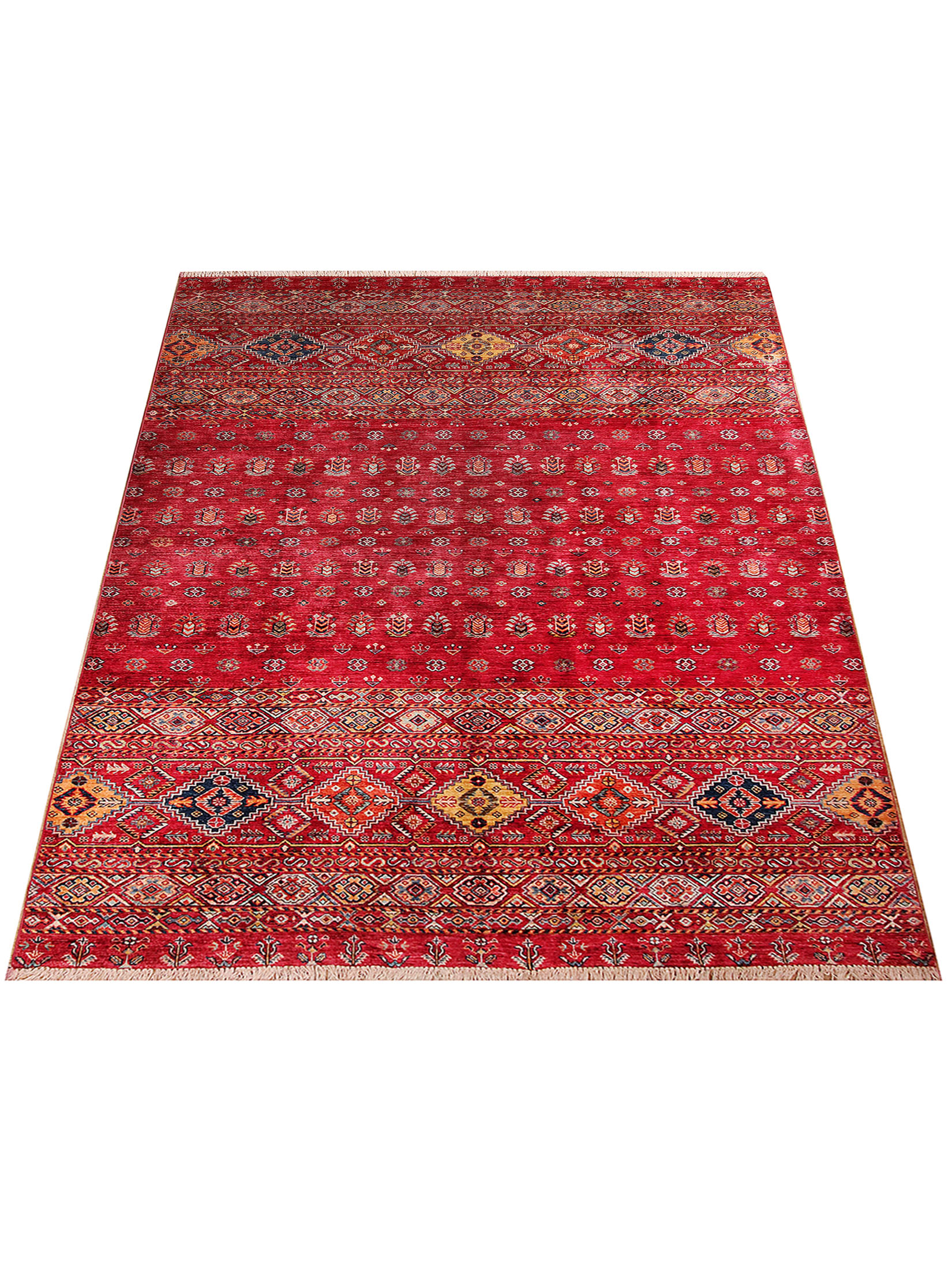 Chobi Schal ca. 204 x 299 cm, Unikat / Einzelstück