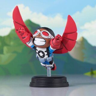 ** % SALE % ** Marvel Animated Statue Falcon 13 cm