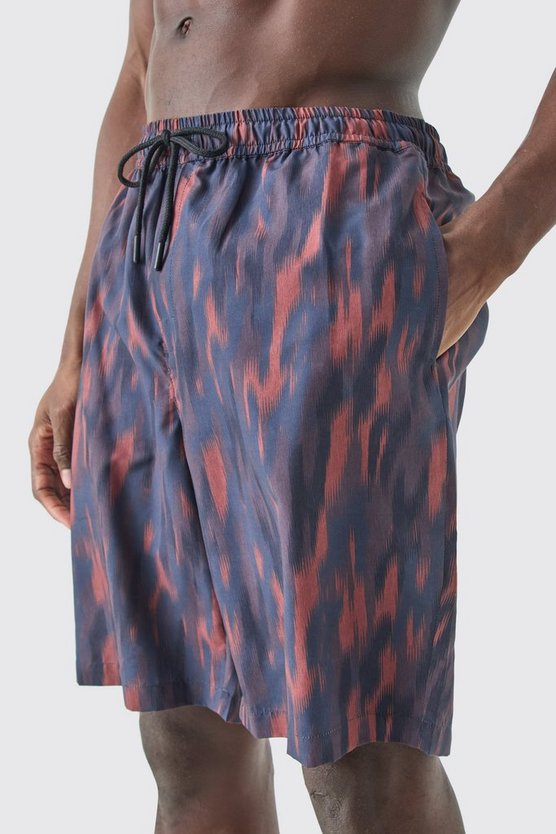 Board Blur Camo Swim Short