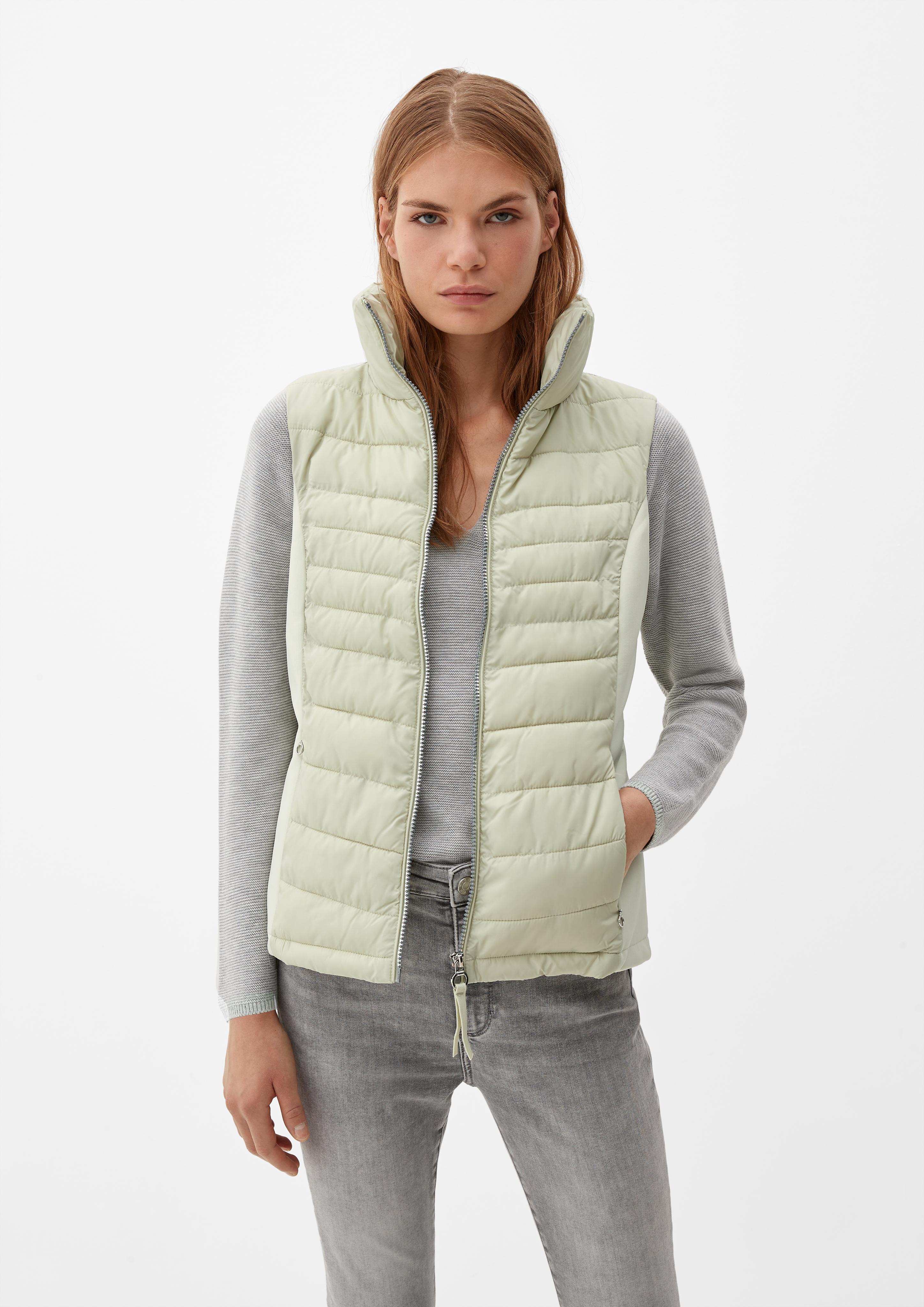 Steppweste mit Softshell-Einsatz  2121790-7206