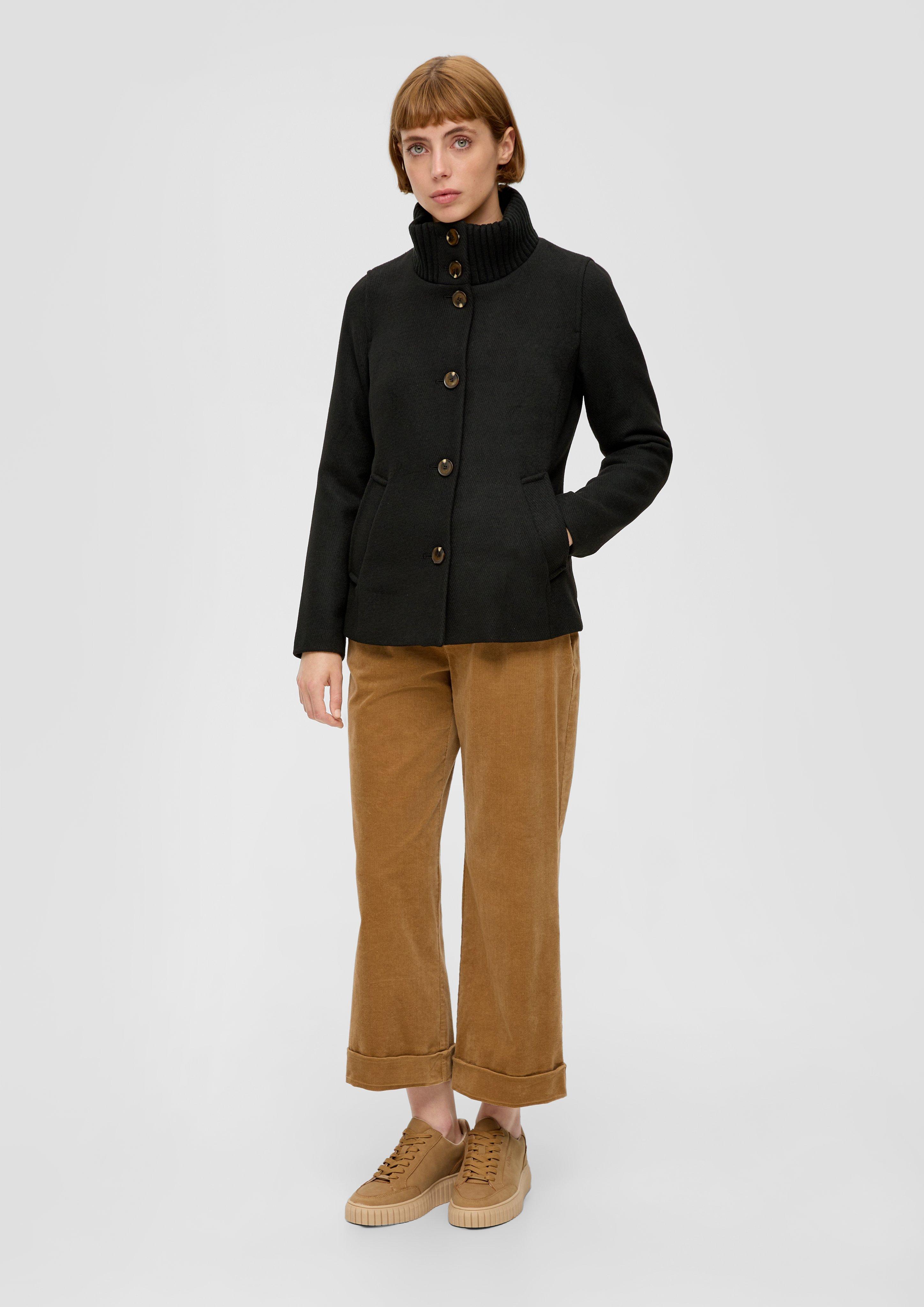 Twillmantel mit Stehkragen  2133456-9999