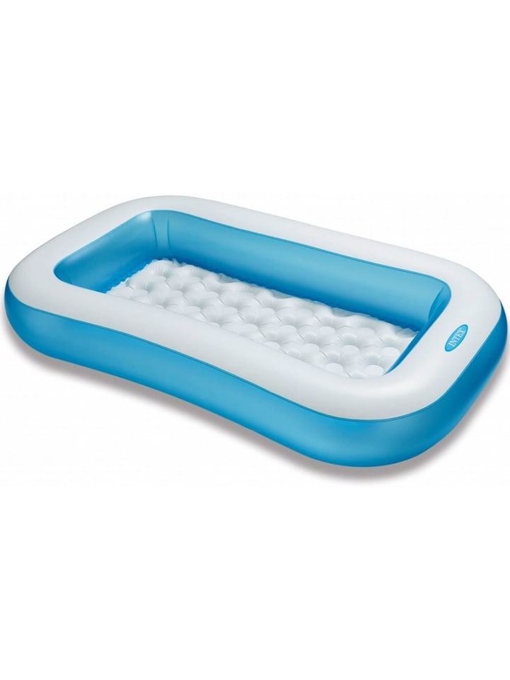 Intex Planschbecken Rectangular 166x100x28cm ab 2 Jahre in blau günstig kaufen onesize