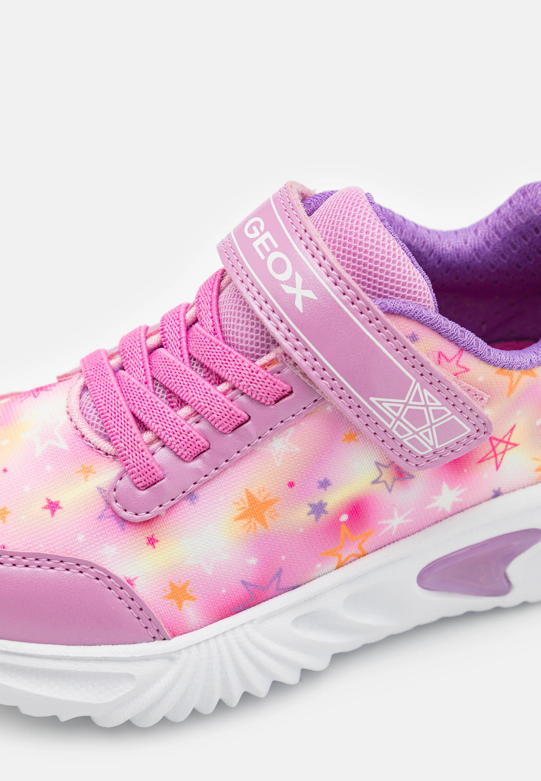 Geox ASSISTER GIRL LIGHTS - Zapatillas bajas