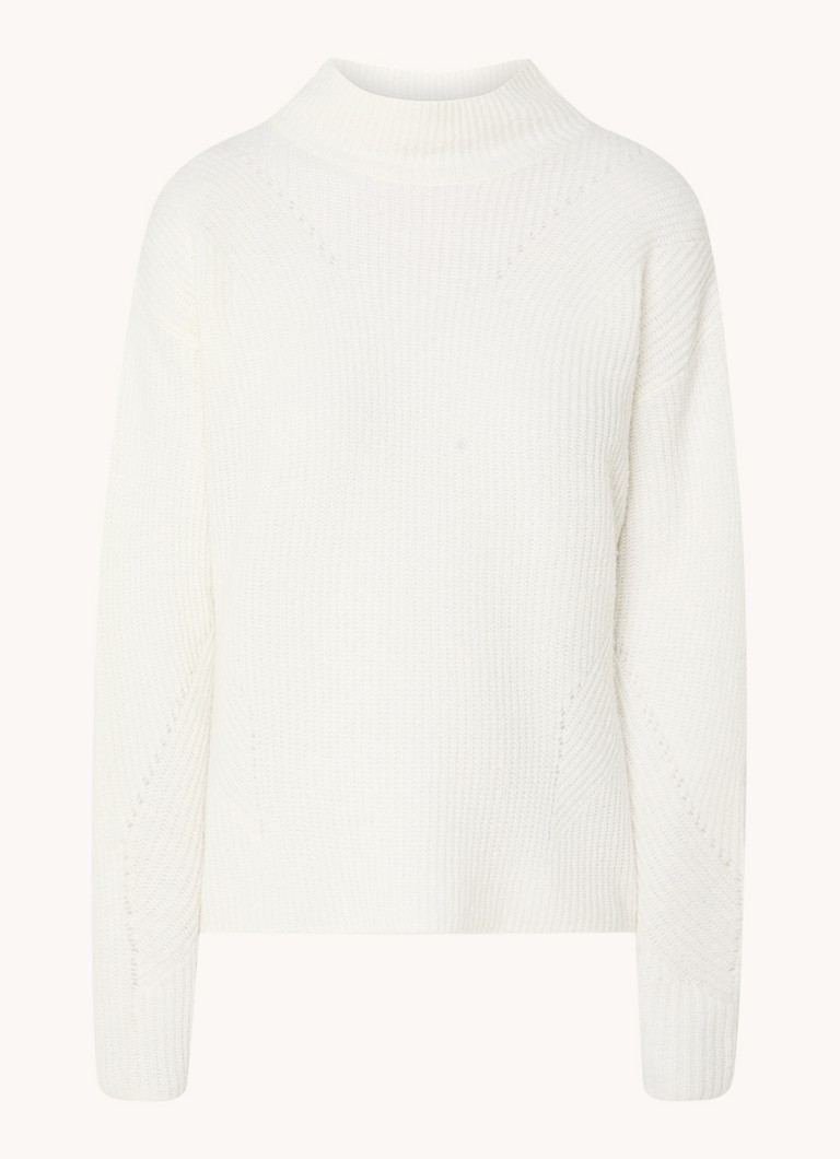 HUGO BOSS Flondassy chunky knit sweater in alpaca wool blend
