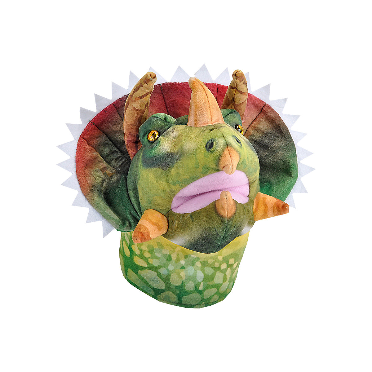 Dino-Handpuppe Triceratops