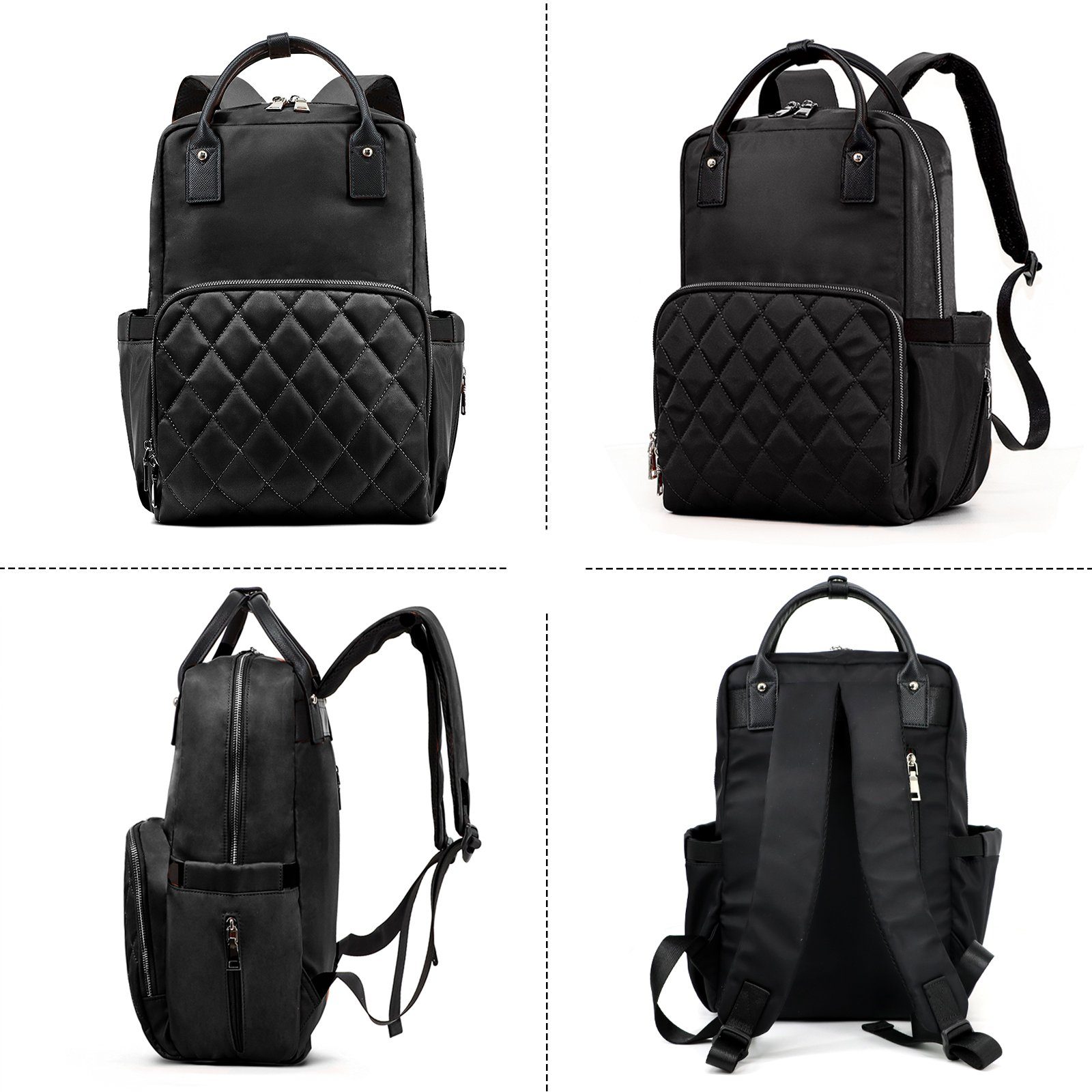 TAN.TOMI Wickeltasche Wickelrucksack mit großem Fassungsvermögen, reißfestem, wasserabweisendem