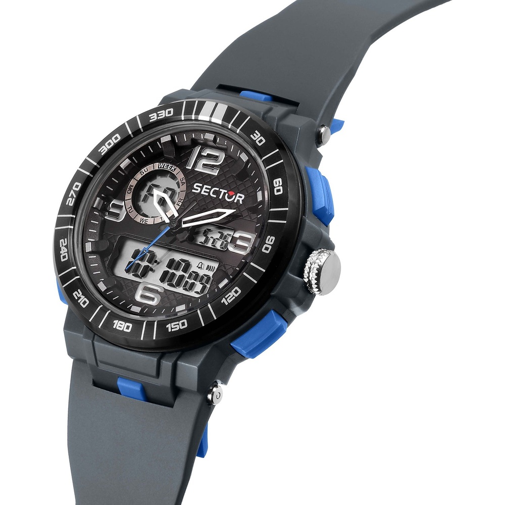 Sector Montre pour hommes Matière synthétique, Aluminium Montre