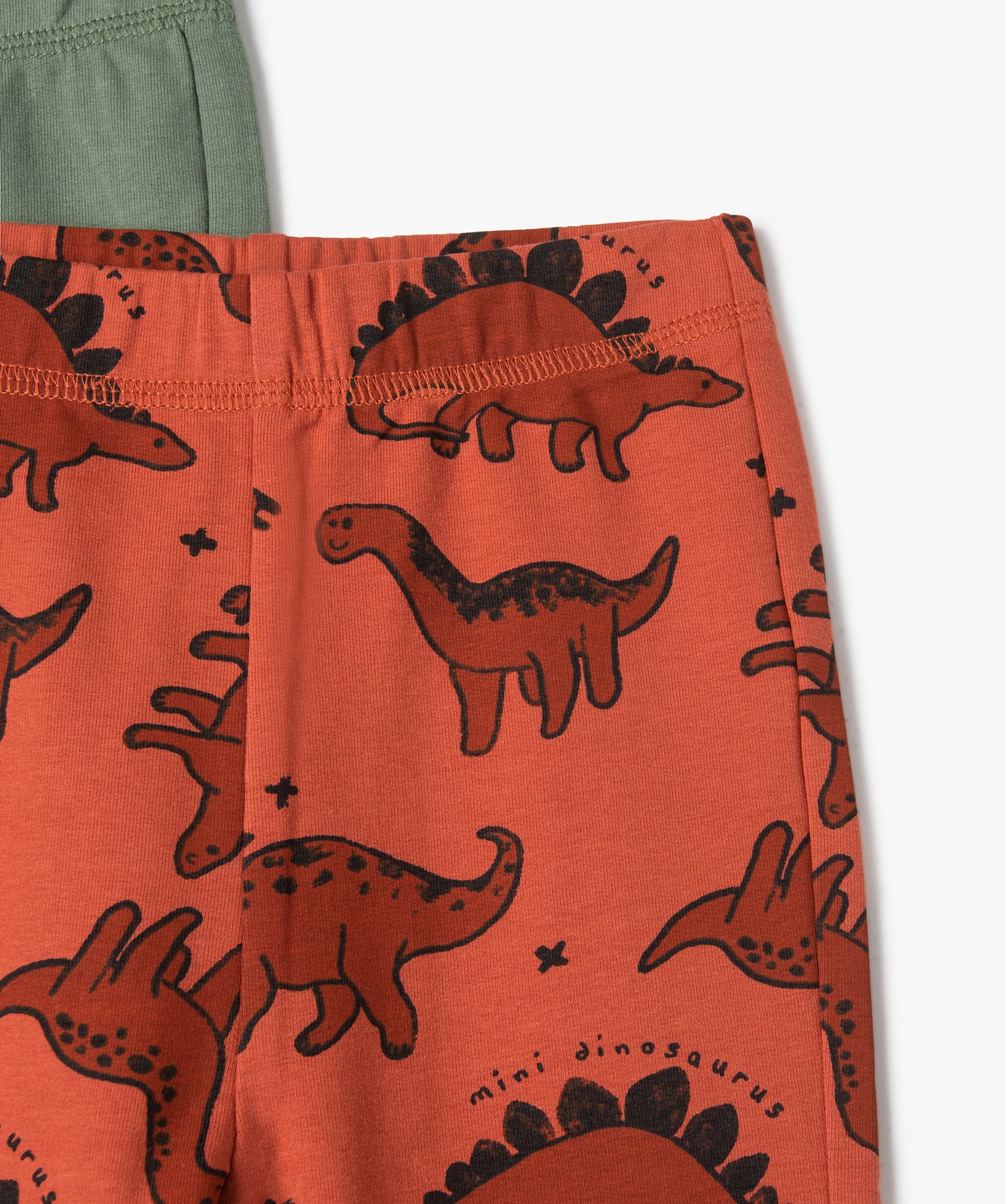 Pantalon bébé Garçon en maille fine (lot de 2) rouge | GEMO