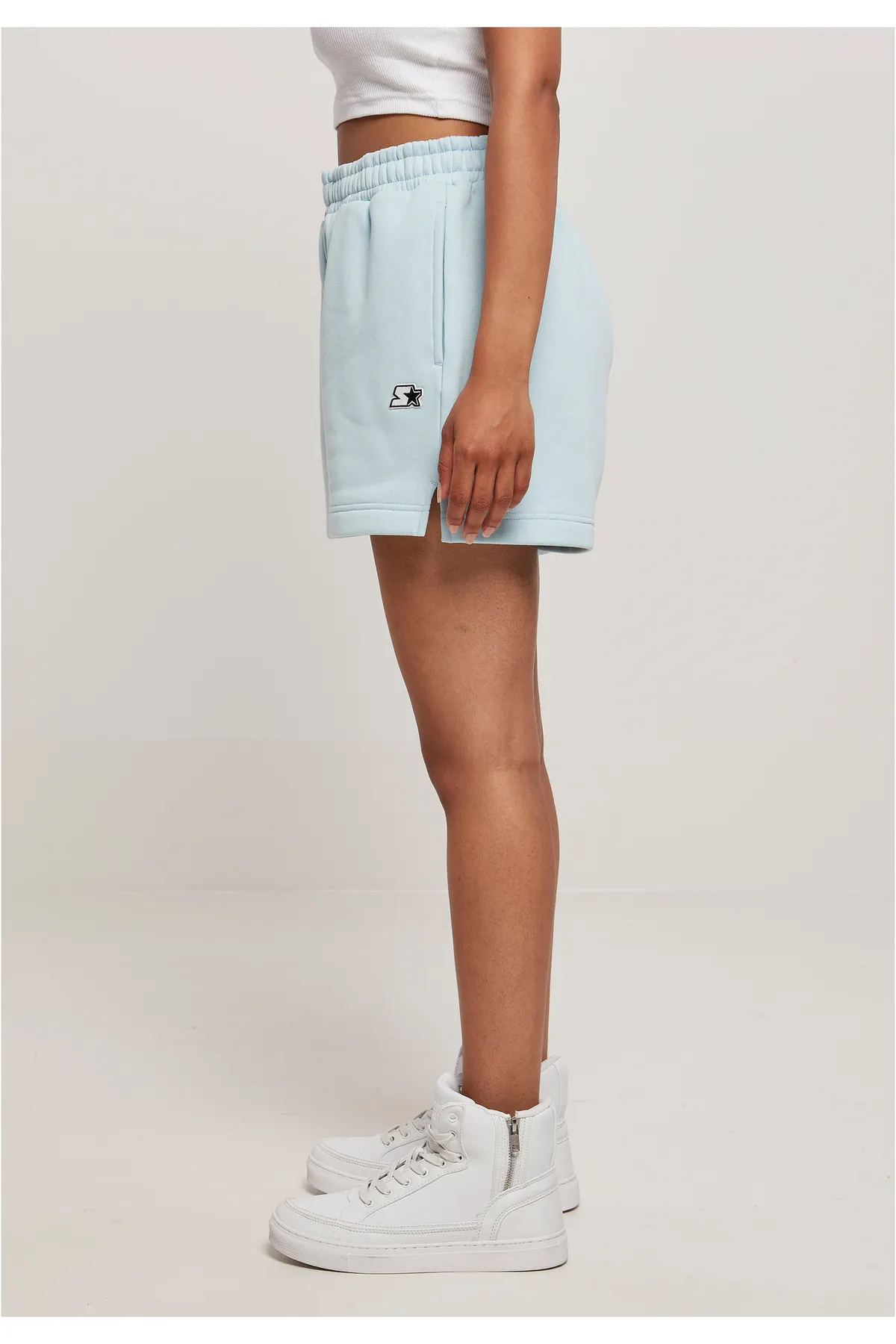 Starter  Kurze Sporthose - Blau - Mittlerer Bund