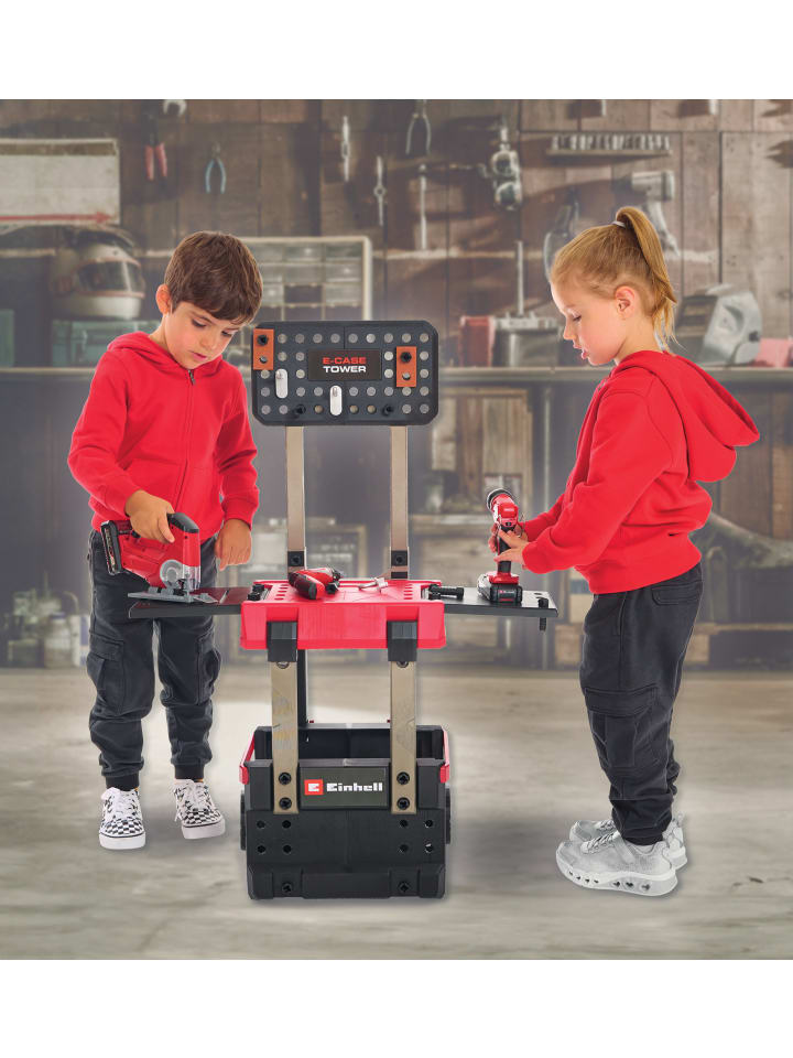 Happy People Einhell KIDS E-Case Kinder Werkbank (110 Teile) in mehrfarbig günstig kaufen onesize