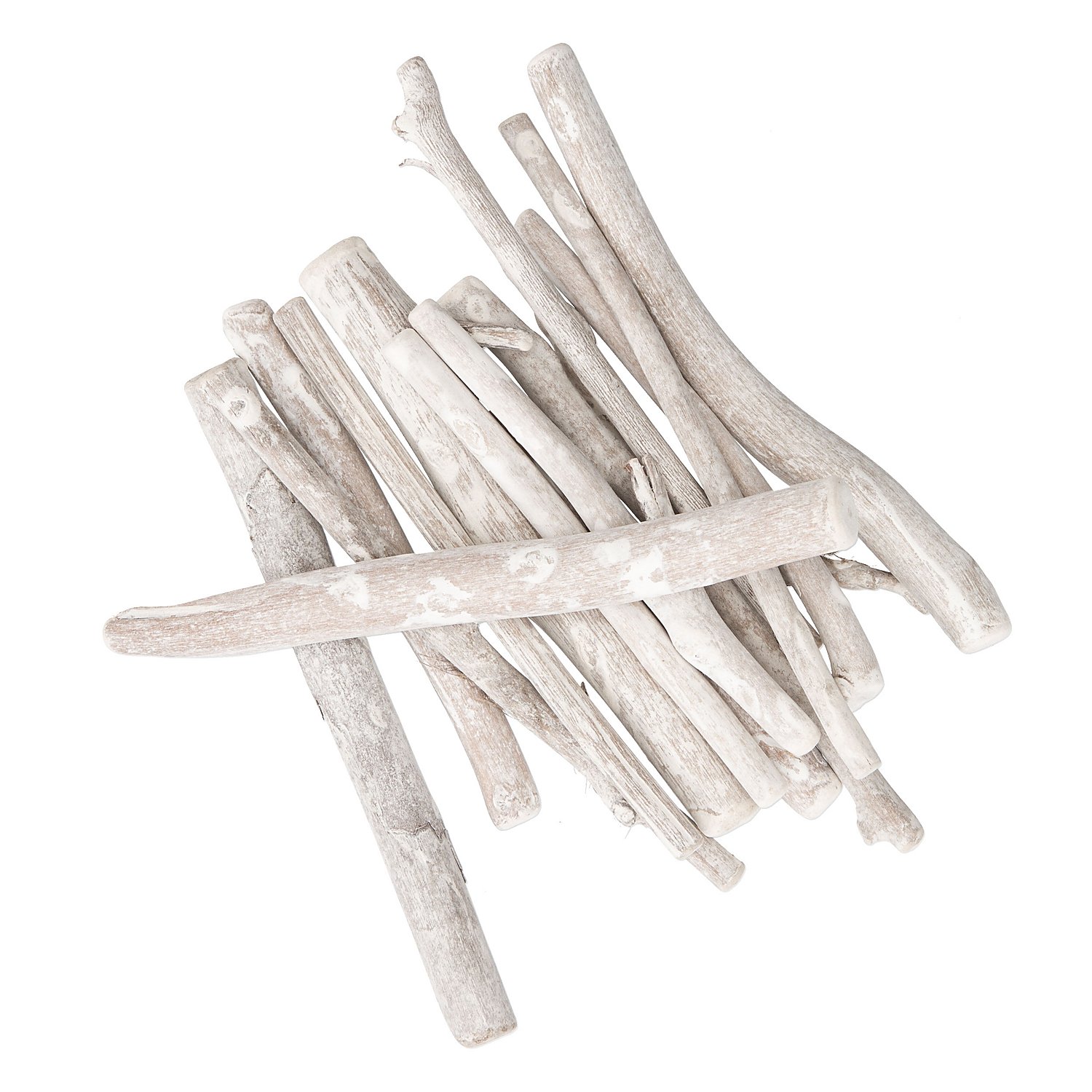 Treibholzstäbe, weiß, 100 g