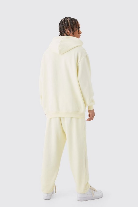 Oversize Trainingsanzug mit Homme-Print