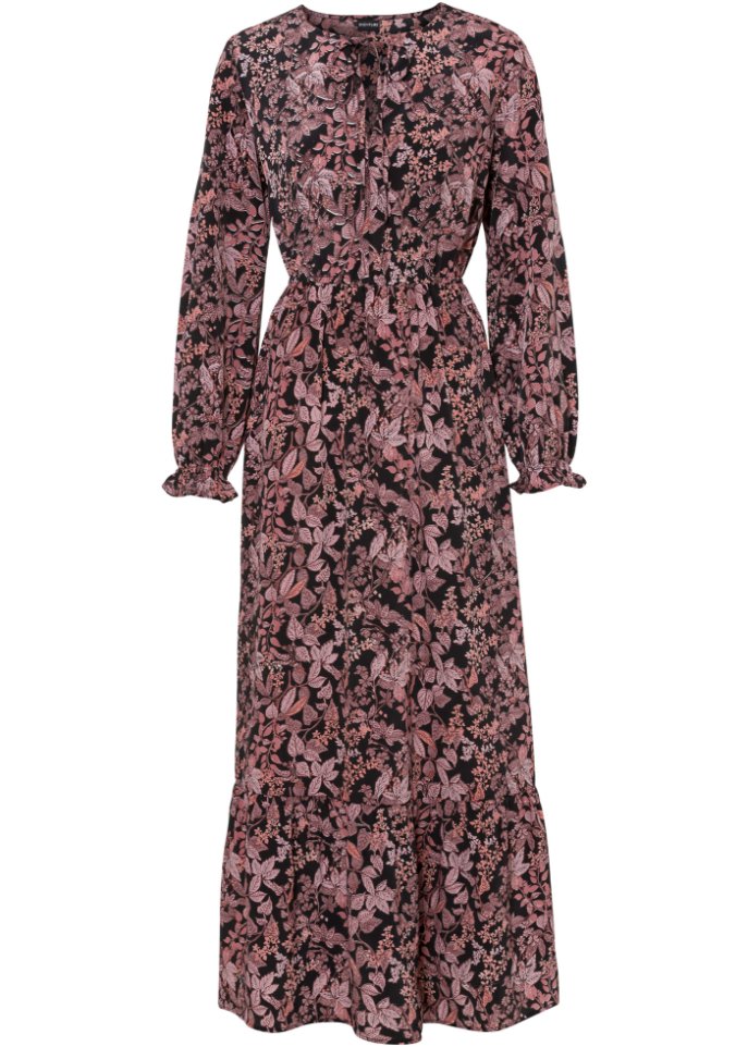 Bedrucktes Maxikleid